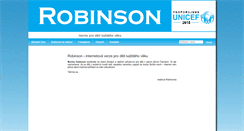 Desktop Screenshot of noviny-robinson.cz